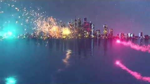 FREE Fireworks Logo Reveal Animation Video # RFV0011Logo