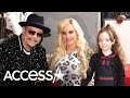 Icets wife coco austin  daughter chanel join him at walk of fame event