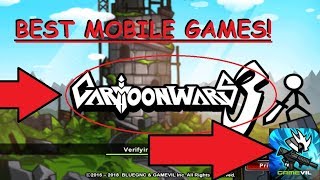 THE BEST MOBILE GAMES EVER! - Cartoon Wars screenshot 1