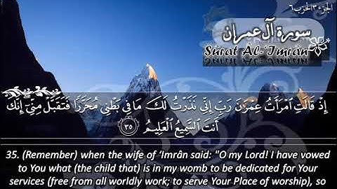 سورة آل عمرآن 3 - 114 ماهر المعيقلي - مترجم ( اللغة الإنجليزية )