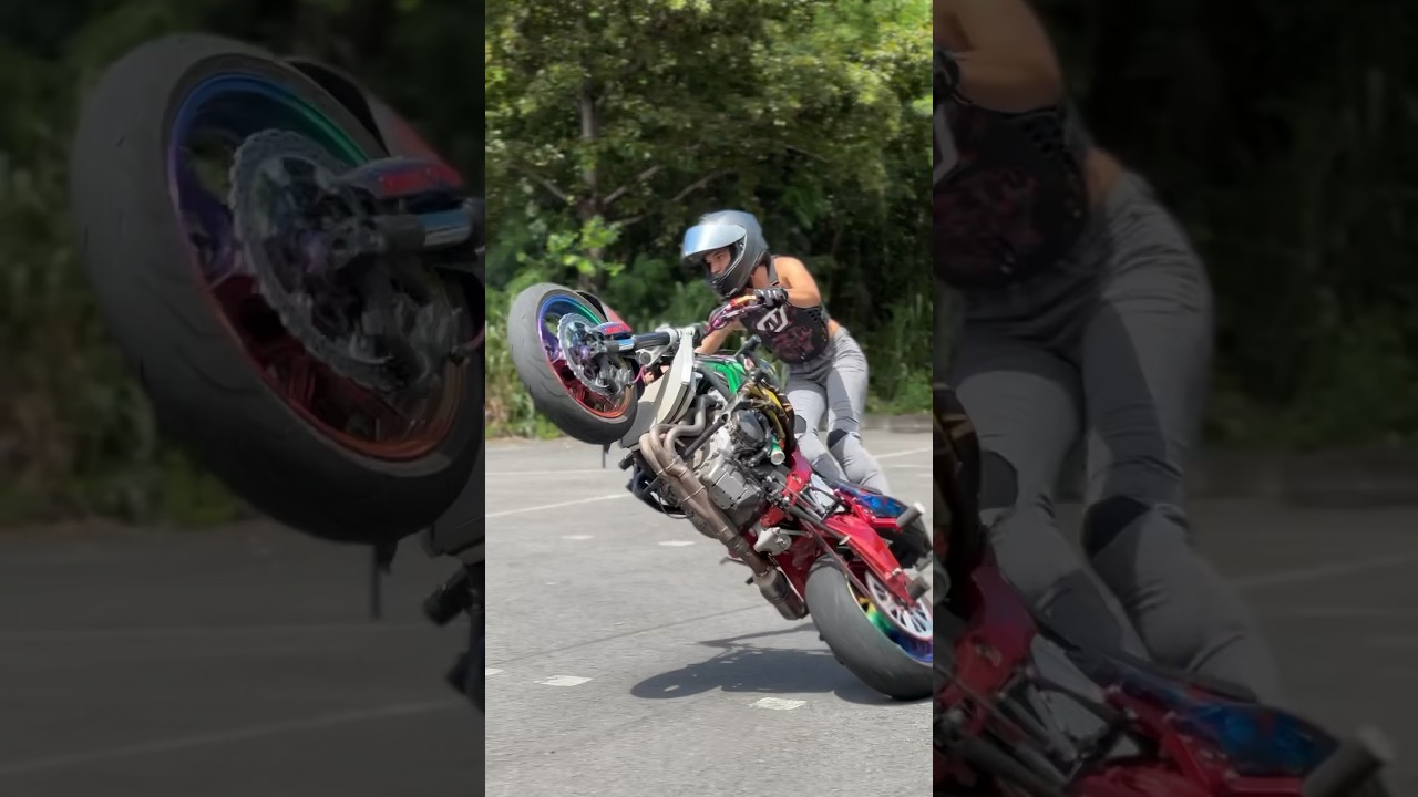 Commodo moto Shorty – Apprendre le Stunt