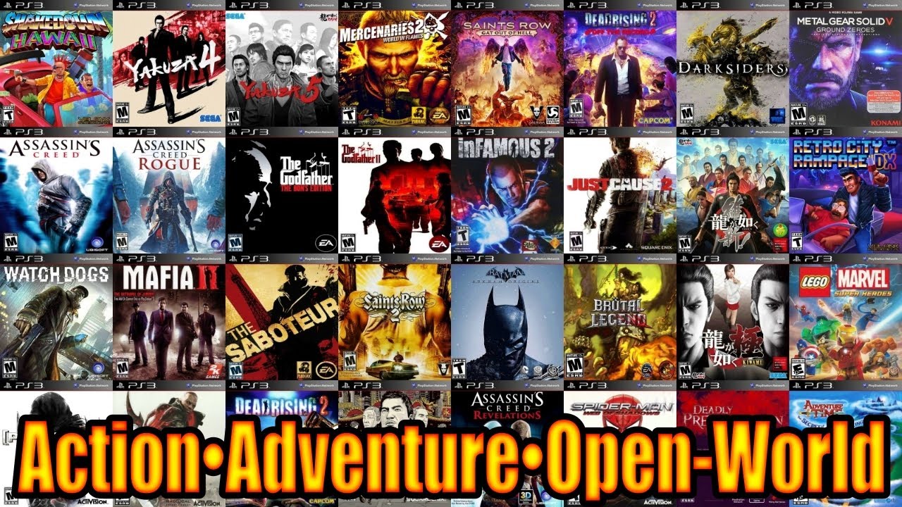 My Top 50 Best PS3 Action•Adventure•Open-World Games All of Time ...