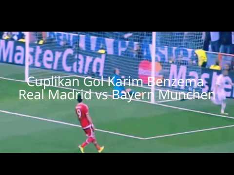 Cuplikan Gol Karim Benzema Real Madrid vs Bayern Munchen