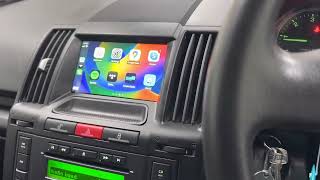 Land Rover Freelander 2  Apple CarPlay Upgrade with new screen upgrade  TTW