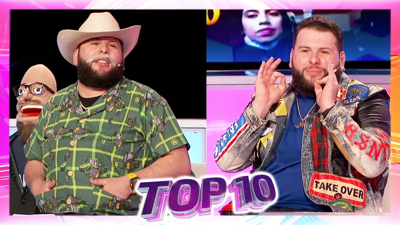 👻 TOP 10 El Fantasma rifándose de juez | Tengo Talento Mucho Talento [ Top 10 ]