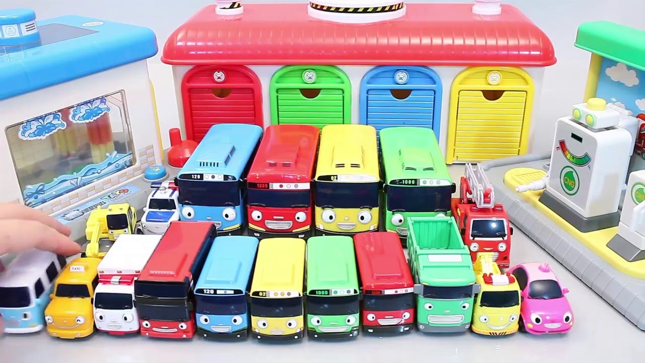 juguetes de tayo el pequeño autobus