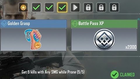 Kill 5 Enemies With Any SMG While Prone(0/5) | How To Prone & Kill Enemies In CoD Mobile