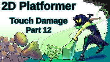 Basic Enemy 2 - Touch damage and Respawn - 2D Platformer - Part 12 [Unity 2019.2.0f1]