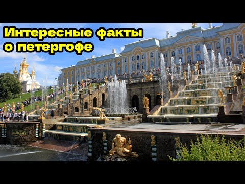 ✔️ИНТЕРЕСНЫЕ ФАКТЫ О ПЕТЕРГОФЕ.