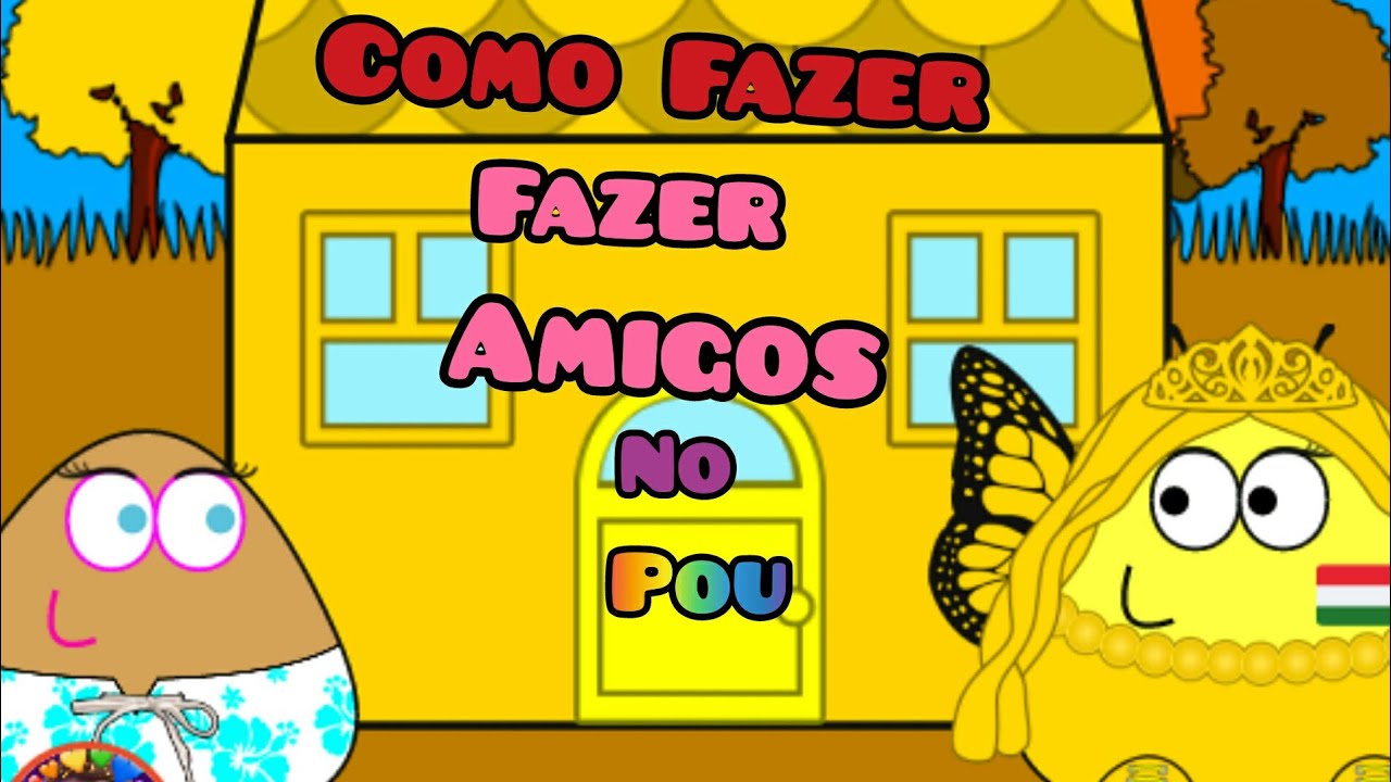 Como jogar pou online com amigos 