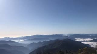 宮崎県西米良村市房山2020年冬登山