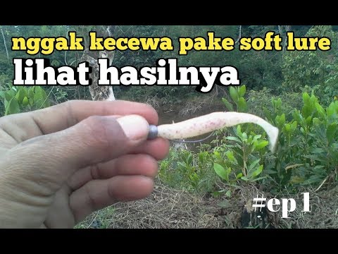 Soft lure penggoda ikan gabus