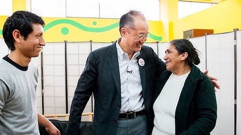 Jim Yong Kim: Peru Meetings Are Reminder of Earlier Struggle to Help Poor