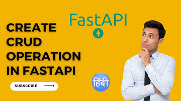 Create CRUD operation with FastAPI in Hindi | FastAPI tutorials 2023 | FastAPI CRUD operation 2023.
