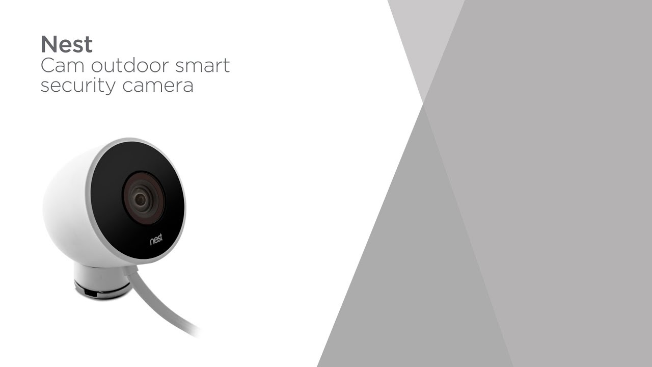 Nest Cam Outdoor Smart Security Camera Product Overview Currys PC World