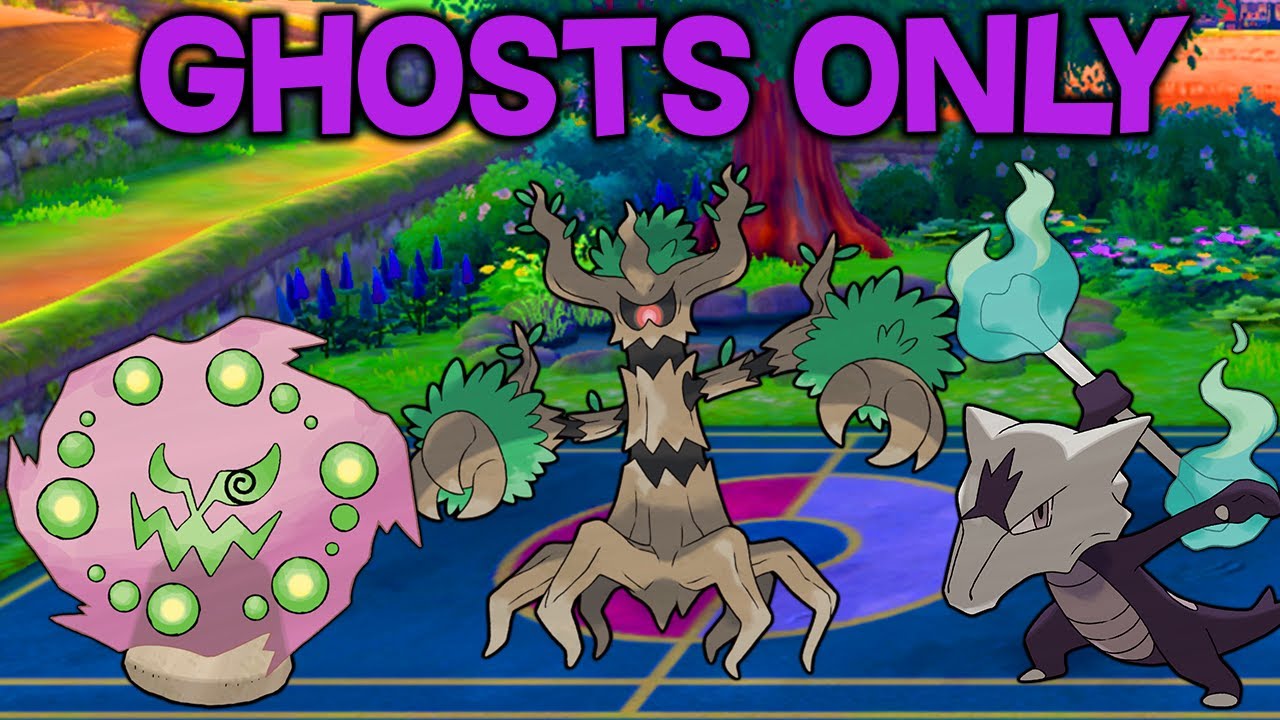 We Make a Team of Only Ghost Pokemon...Then we FIGHT!