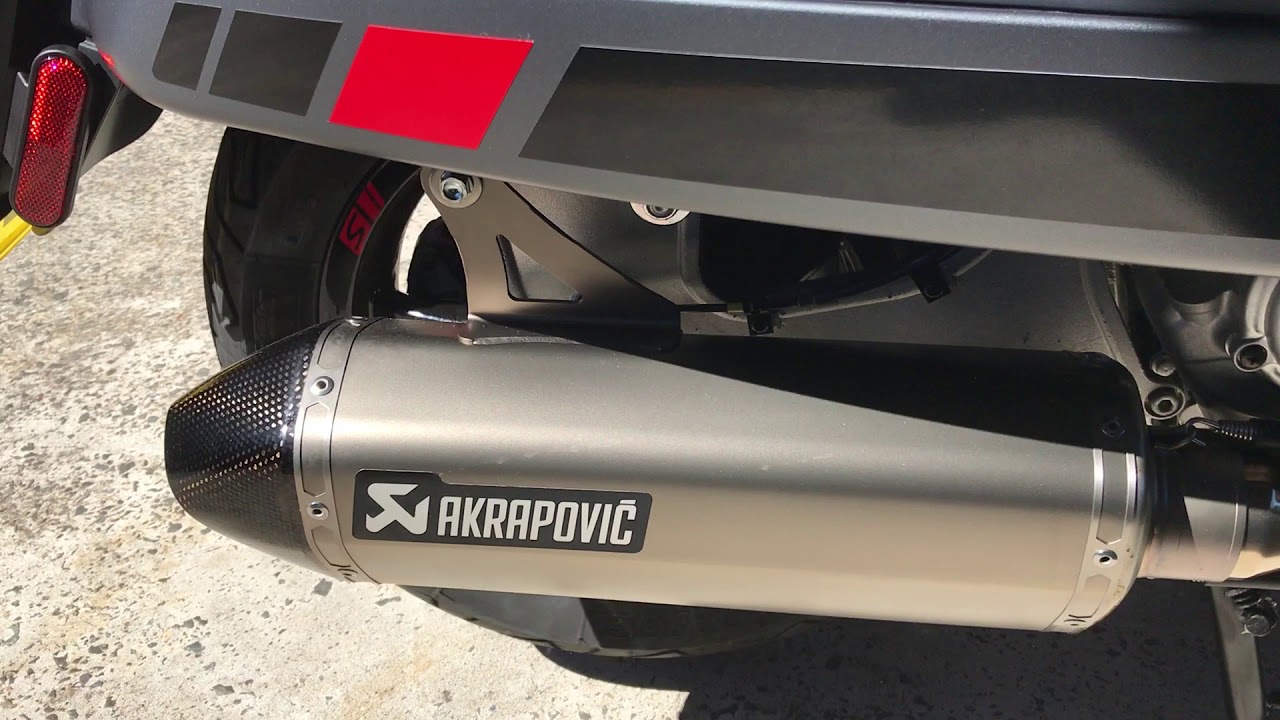 Akrapovic vespa Clearance