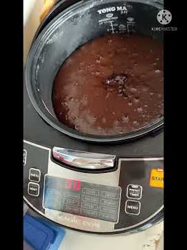 nyobain masak cake di ricecooker yongma. gagal atau berhasil?