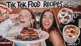 Testing TikTok Food Recipes! *college edition*