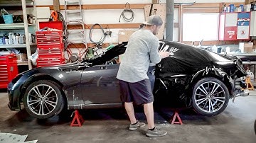 Vinyl Wrapping Car At Home In 10 Minutes