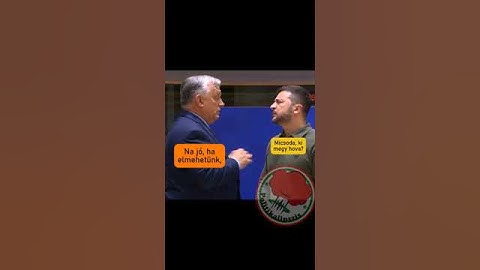(AI) Orbán és Zelenszkij párbeszéde