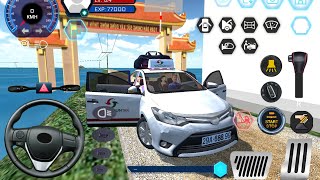 Car simulator Vietnam | Toyota Vios Vietnam Village Road Taxi Driving - Car Game Android Gameplay screenshot 5