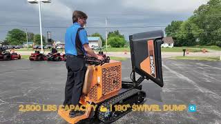 The Ultimate Material Mover for Concrete & Hardscape Crews | Scag 2500X