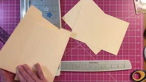 How To Make The Travelers File Folder Album Part 7