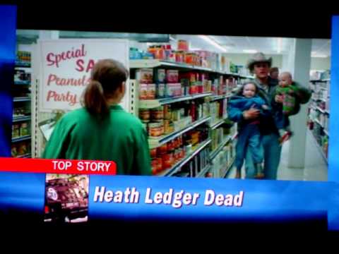 Death of Heath Ledger Breaking News