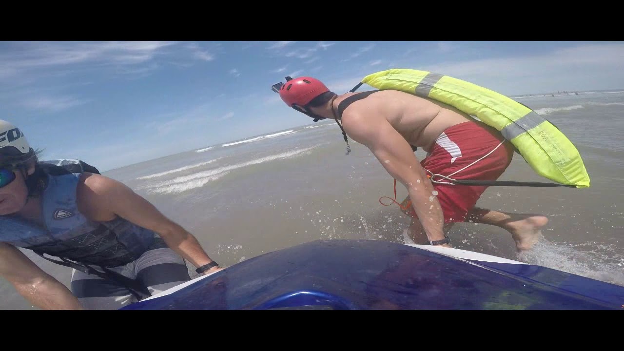 RESCATE CON MOTO DE AGUA. GIDSA Necochea Quequen