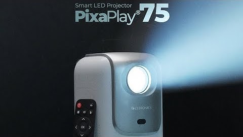 Zebronics | Pixaplay 75 | Smart LED Projector