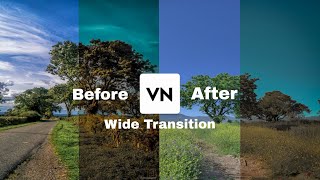 Tutorial transition foto before | after di aplikasi VN screenshot 2