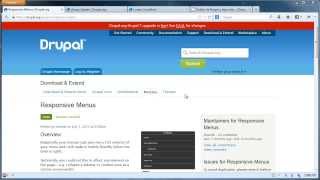 Crear un menú responsive en Drupal 7