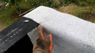 Build up roof ( base flashing)
