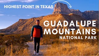 Hiking the Highest Point in Texas, Guadalupe Peak | Guadalupe Mountains National Park
