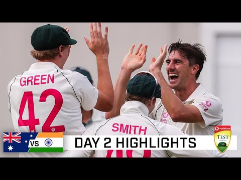 Late wickets boost Australia after Smith hundred | Vodafone Test Series 2020-21