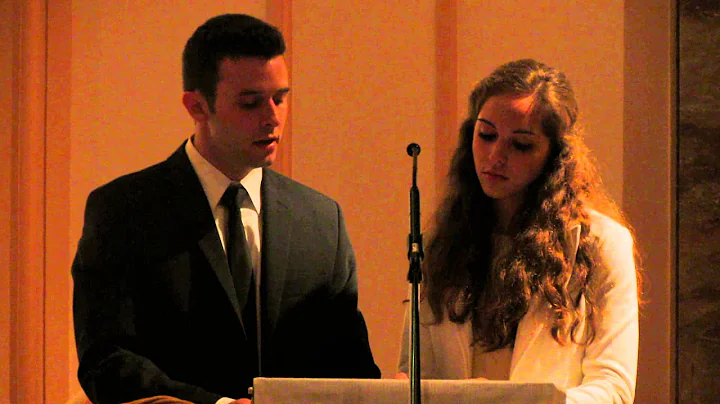 "The Prayer"- Joseph and MaryKate Hall singing duet