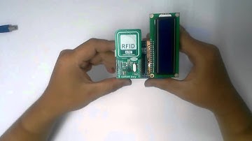 Đọc thẻ RFID 13.56MHz hiển thị LCD dùng Arduino UNO + CR95HF