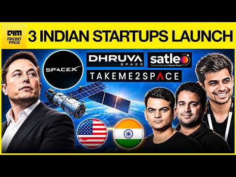 HUGE: 3 Indian Space Startups Just Launched on the Same SpaceX Falcon 9 Rocket