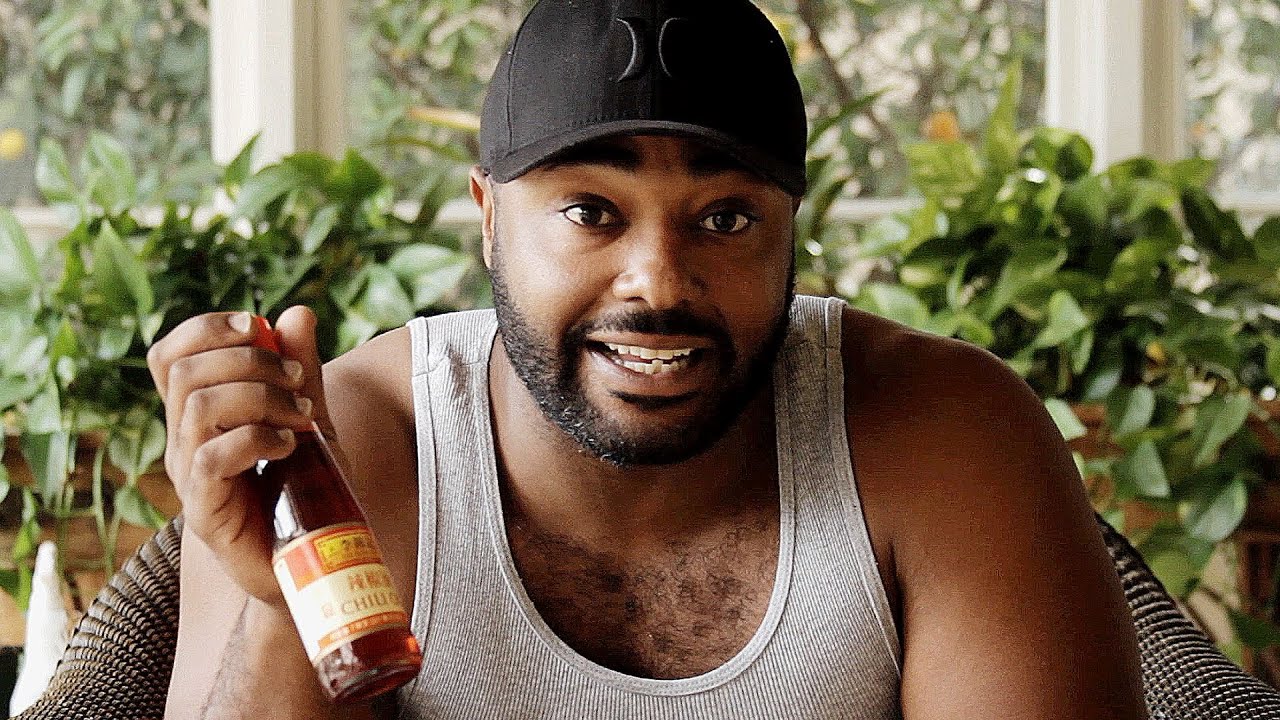 Black Guy does Chili Oil Challenge YouTube