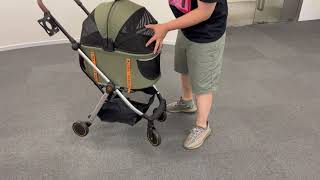 I got the coolest pet stroller ever! PAWZIDEA Pet Strollers 4in 1 Review
