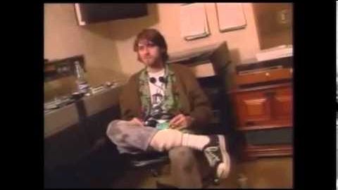 Kurt Cobain Stoned off his Face Interview!