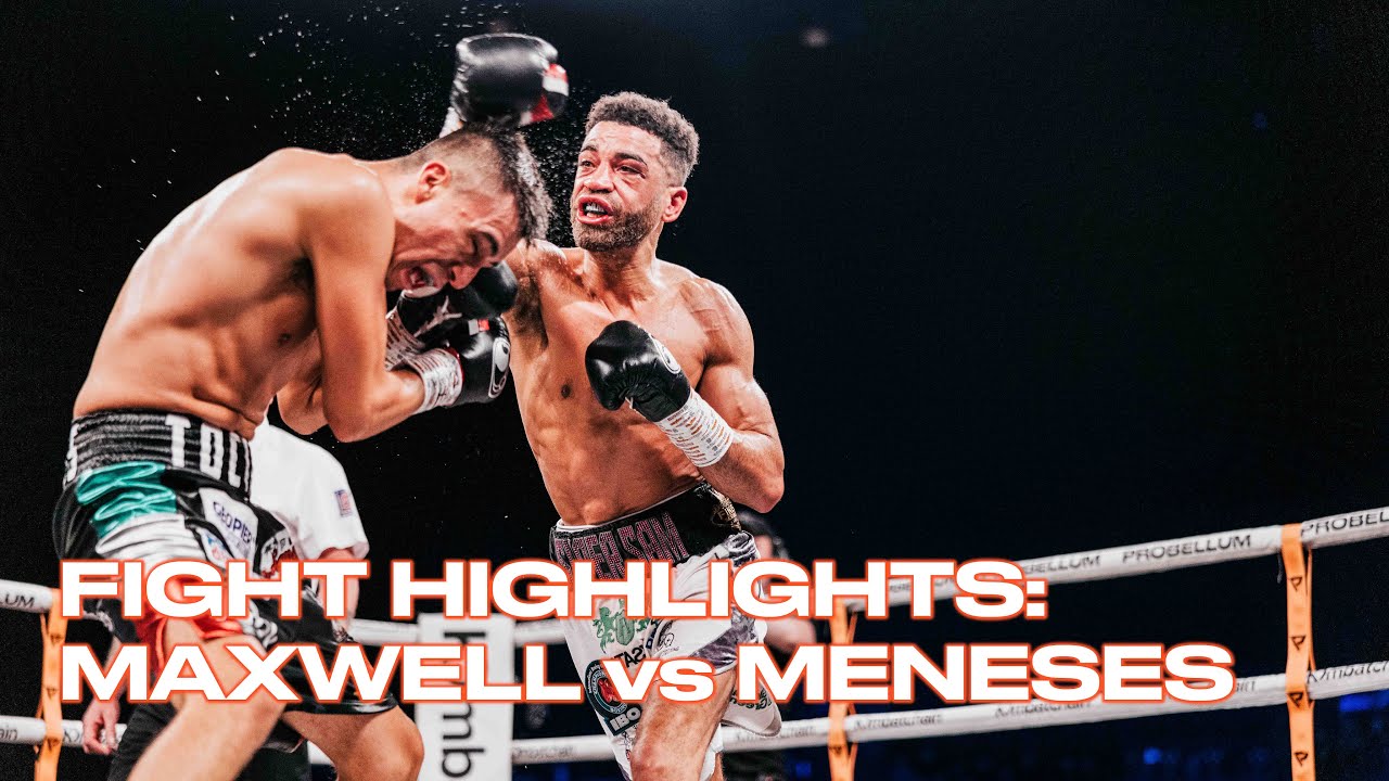 Fight Highlights Sam Maxwell, Alejandro Menses leave it all in the ring for IBO world title