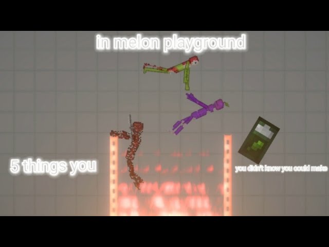 Melon Playground - A Simple and Enjoyable Sandbox Game