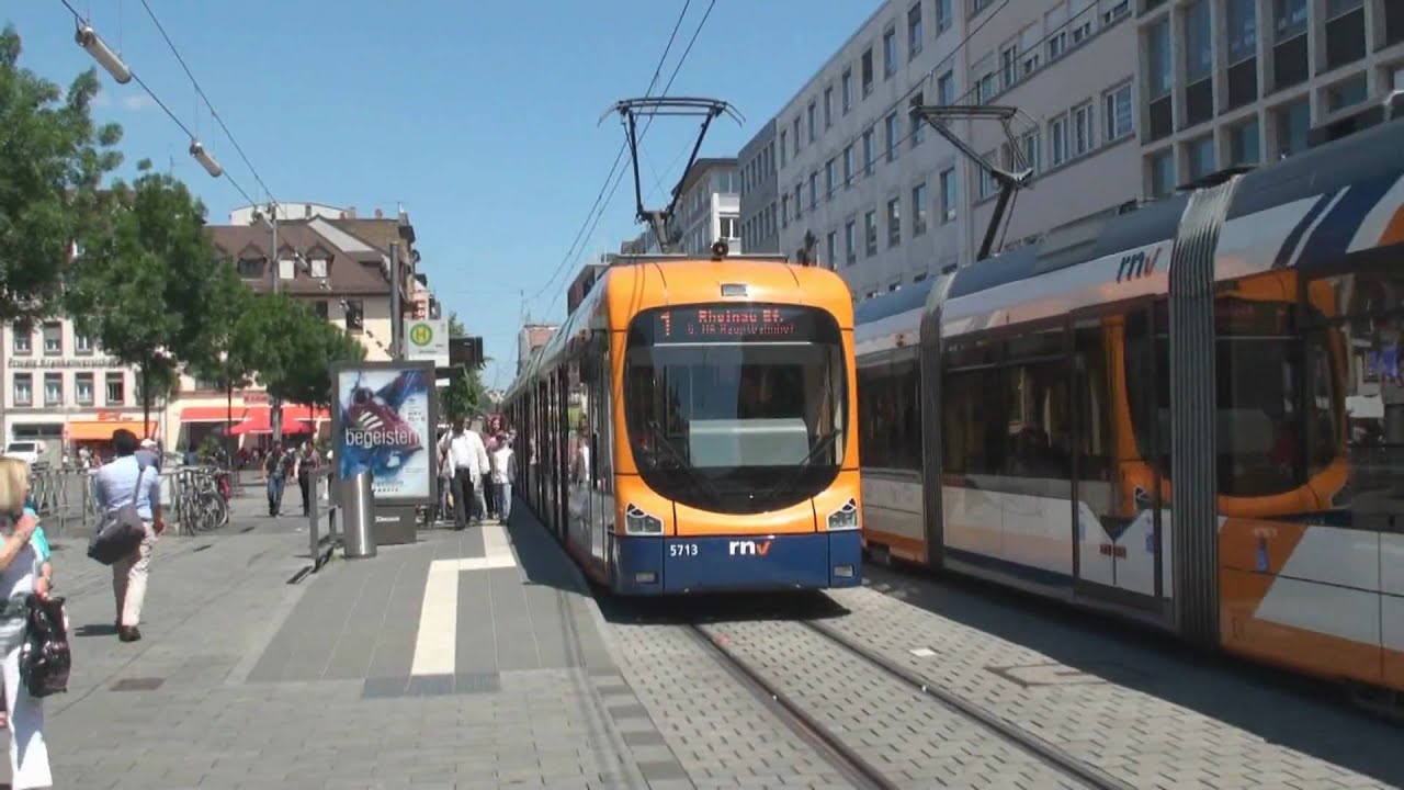 Straßenbahn Mannheim / Ludwigshafen - Der Typ RNV8-ER