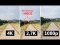 ROCKSTEADY Comparison - 4K vs 2,7K vs 1080p
