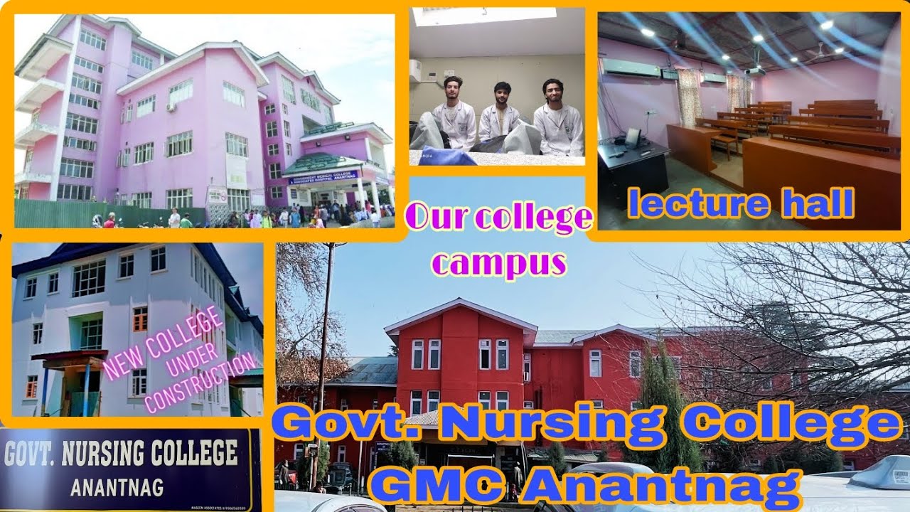 Campus Tour Govt College Of Nursing GMC Anantnag Ist Vlog nursing Campus Tour Govt College Of Nursing GMC Anantnag Ist Vlog nursing