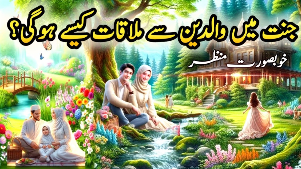 How will People meet their parents in Heaven? Jannat ma Maa Bap Se Mulaqat | Visual Stories by hira