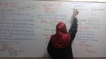 2ND YEAR | COMPUTER | LEC 16 | WAJEEHA LARAIB
