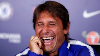 Antonio Conte laughs off Diego Costa comments and says 'he is the past'
